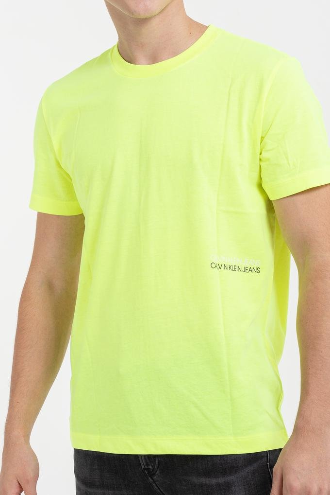  Calvin Klein Back Skater Print Erkek T-Shirt