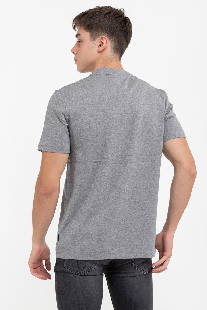  Calvin Klein Logo Print Pamuklu Erkek T-Shirt