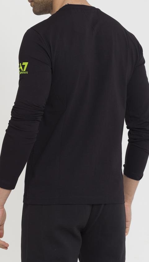  EA7 Maxi Logo Baskılı Erkek T-Shirt