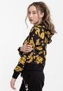  Versace Jeans Couture Fleece Print Gioielli Kapüşonlu Kadın Sweatshirt