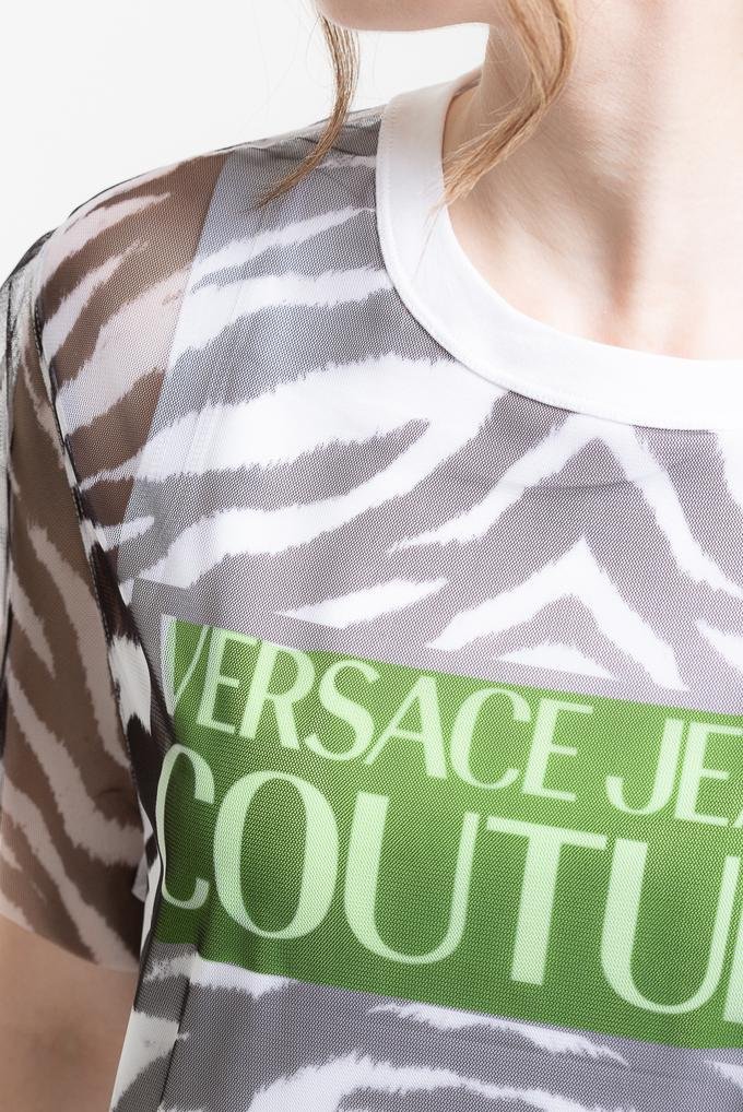  Versace Jeans Couture Tiger %100 Pamuklu Elbise