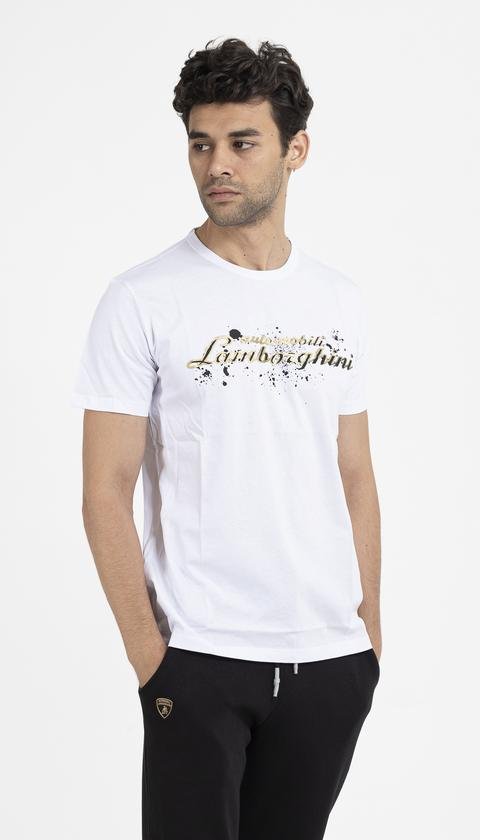  Lamborghini %100 Pamuklu Erkek T-Shirt