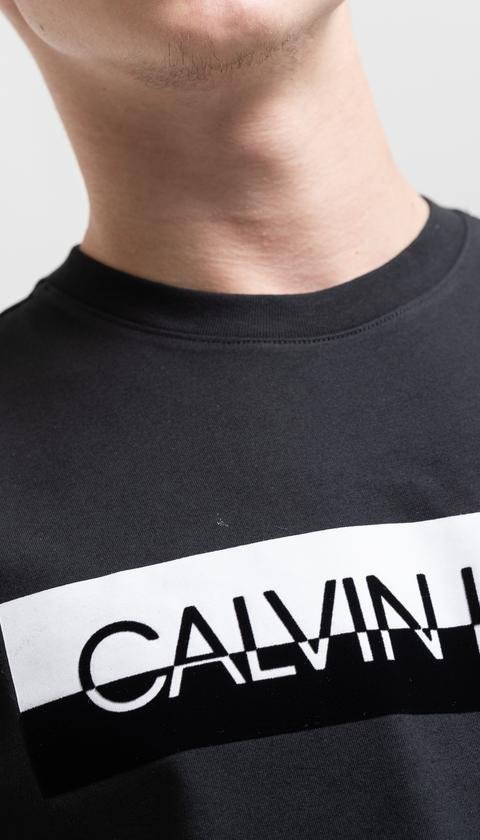  Calvin Klein Split Logo Erkek T-Shirt