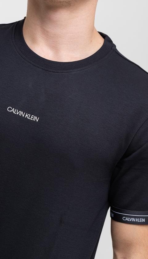  Calvin Klein Logo Cuff Erkek T-Shirt