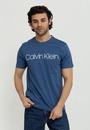  Calvin Klein %100 Pamuklu Logo Baskılı Erkek T-Shirt