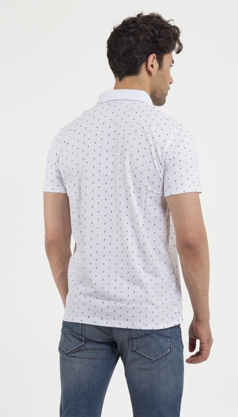  Armani Exchange Slim Fit %100 Pamuklu Polo Yaka T-Shirt