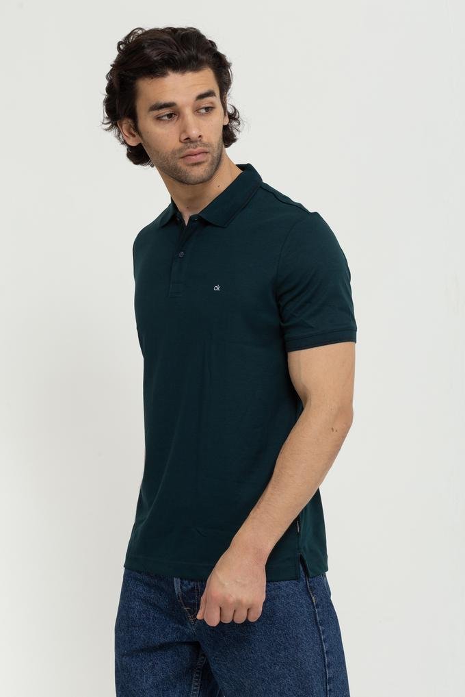  Calvin Klein %100 Pamuklu Erkek Polo Yaka T-Shirt