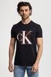 Calvin Klein Slim Fit Grafik Logo Baskılı Erkek Kısa Kollu T-Shirt