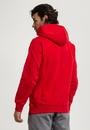  Calvin Klein %100 Pamuklu Monogram Logolu Kapüşonlu Erkek Sweatshirt