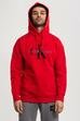 Calvin Klein %100 Pamuklu Monogram Logolu Kapüşonlu Erkek Sweatshirt