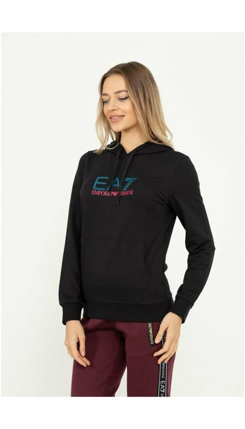  EA7 Kadın Kapüşonlu Sweatshirt