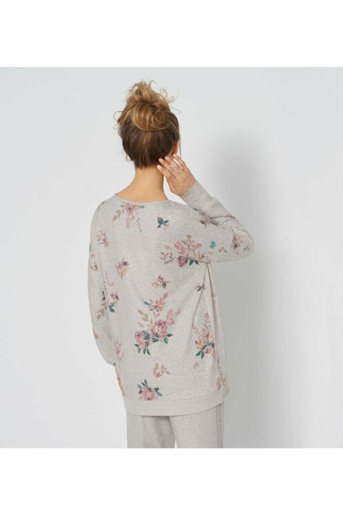  Triumph Kadın Thermal Sweater Print Pijama Üstü