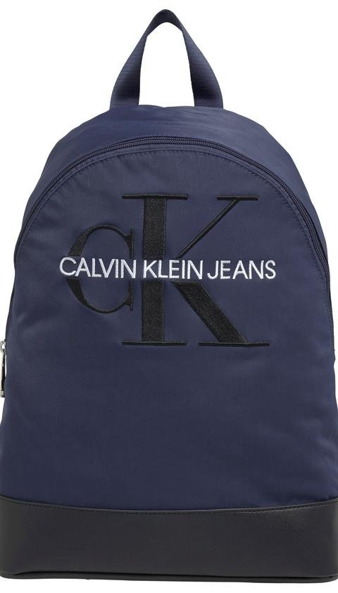  Calvin Klein CKJ Monogram Logo Baskılı Erkek Sırt Çantası
