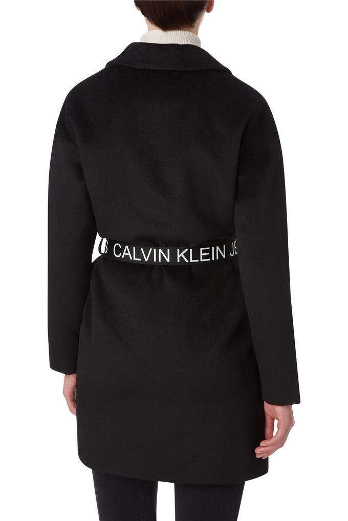  Calvin Klein Kadın Yünlü Blend Blazer Kaban