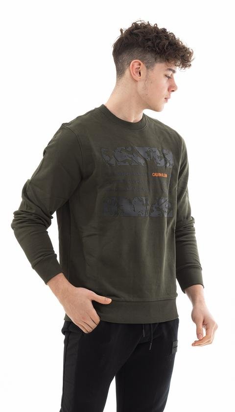  Calvin Klein Graphic Box Erkek Sweatshirt