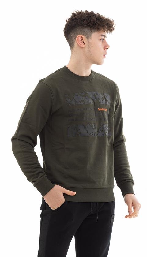  Calvin Klein Graphic Box Erkek Sweatshirt
