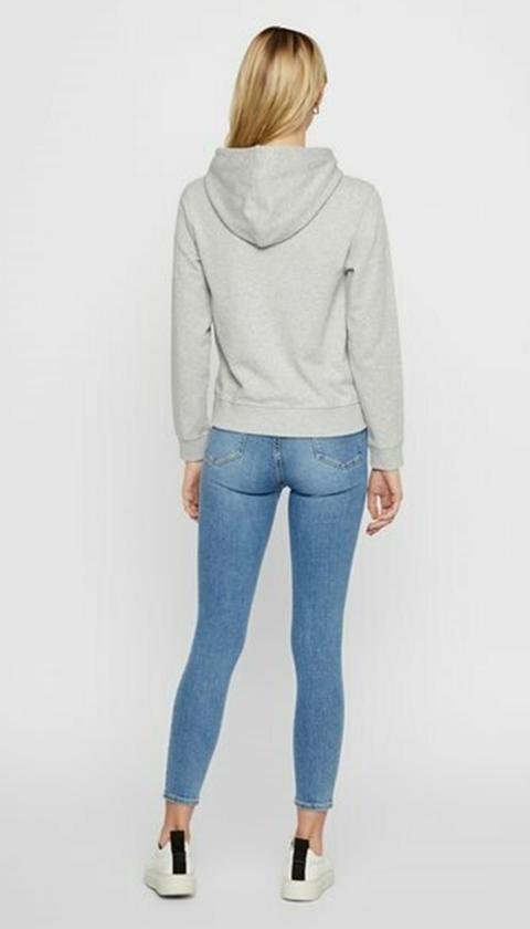  Calvin Klein %100 Pamuklu Kadın Kapüşonlu Sweatshirt