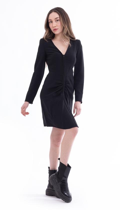  Emporio Armani Kadın V-Yaka Elbise
