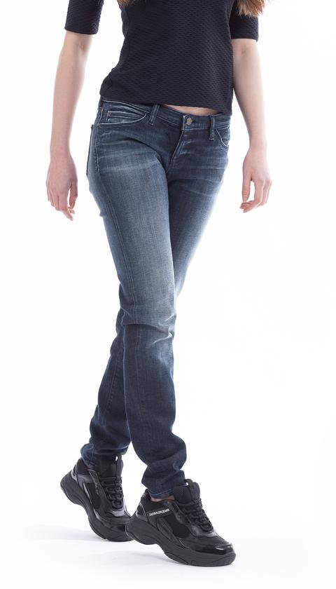  Emporio Armani Skinny Düşük Bel Kadın Jean Pantolon
