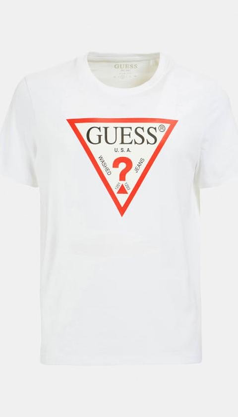  Guess Original Logo Pamuklu Erkek T-Shirt