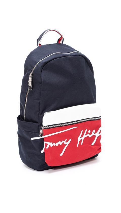  Tommy Hilfiger Th Signature Backpack Erkek Sırt Çanta
