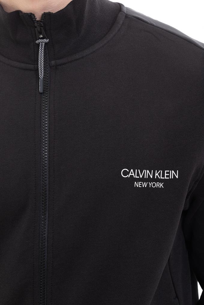  Calvin Klein Elevated Full Zip Sweatshirt Erkek Fermuarlı Sweatshirt