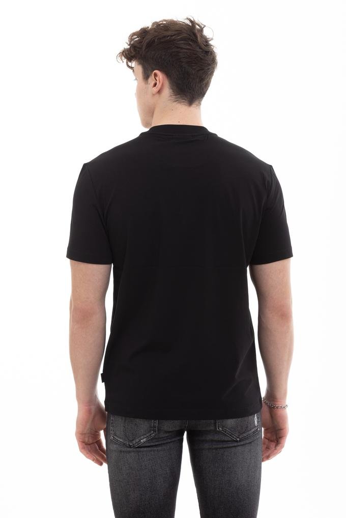  Calvin Klein Mesh Pocket Stretch T-Shirt Erkek Bisiklet Yaka T-Shirt