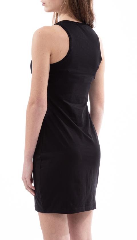  Calvin Klein Satin Bonded Racer Back Dress Kadın Elbise