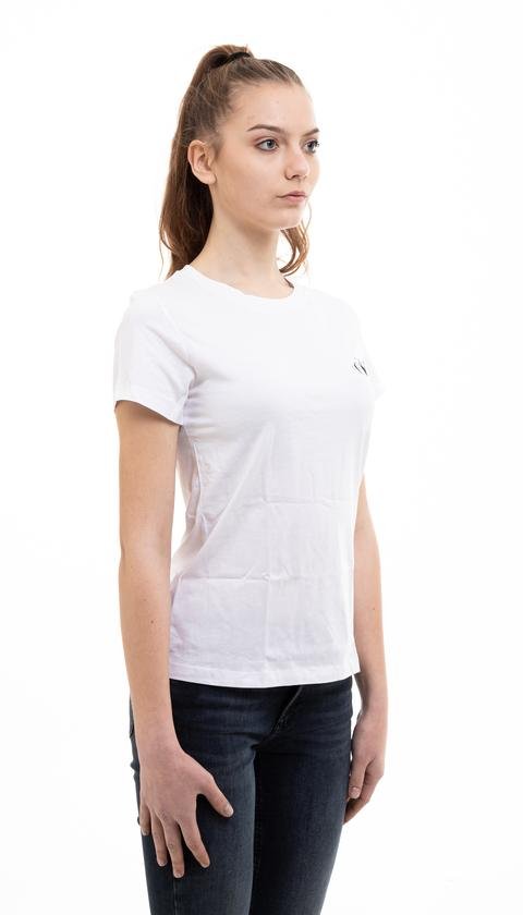  Calvin Klein 2-Pack Monogram Slim Tee Kadın Bisiklet Yaka T-Shirt