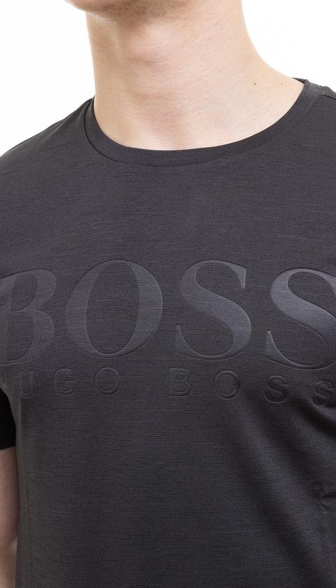  Boss Teetech Erkek Bisiklet Yaka T-Shirt