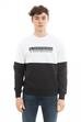 Calvin Klein Mirrored Logo Colorblock Cn Erkek Sweatshirt