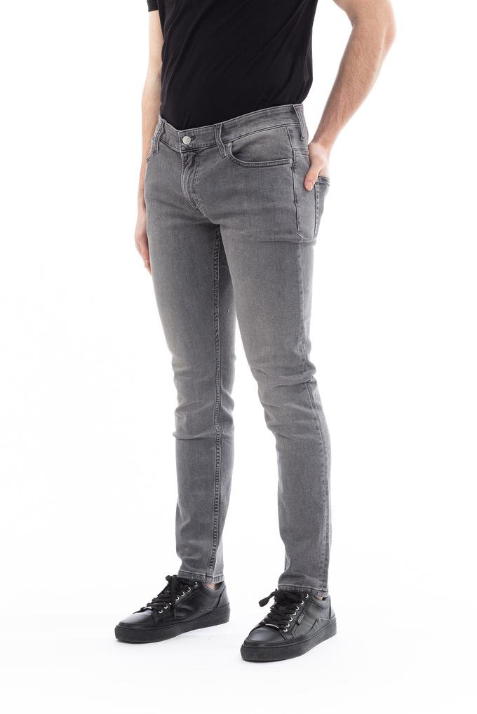  Calvin Klein Modern Slim Denim Mid Grey Erkek Jean Pantolon