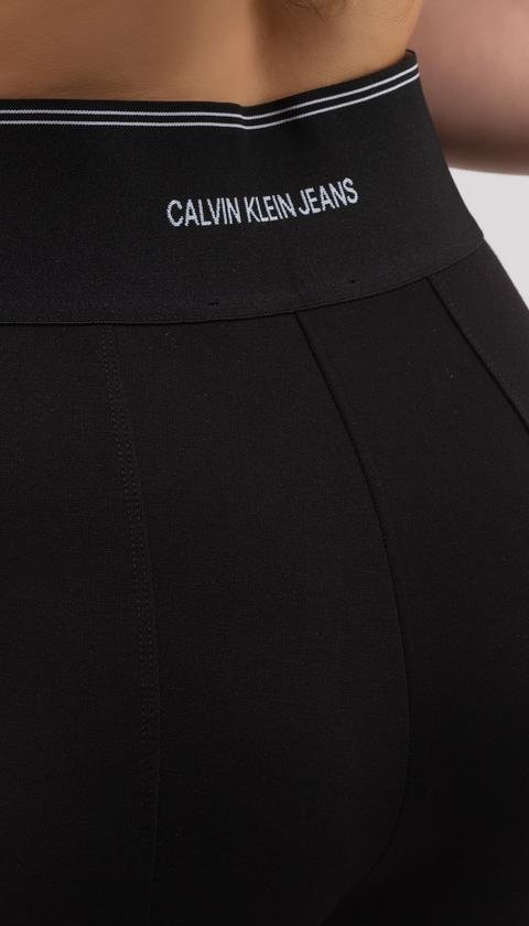  Calvin Klein Milano Logo Elastic Legging Kadın Tayt