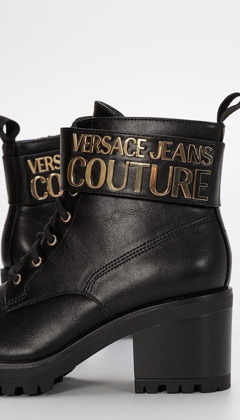  Versace Jeans Couture Kadın Kalın Taban Kısa Bot