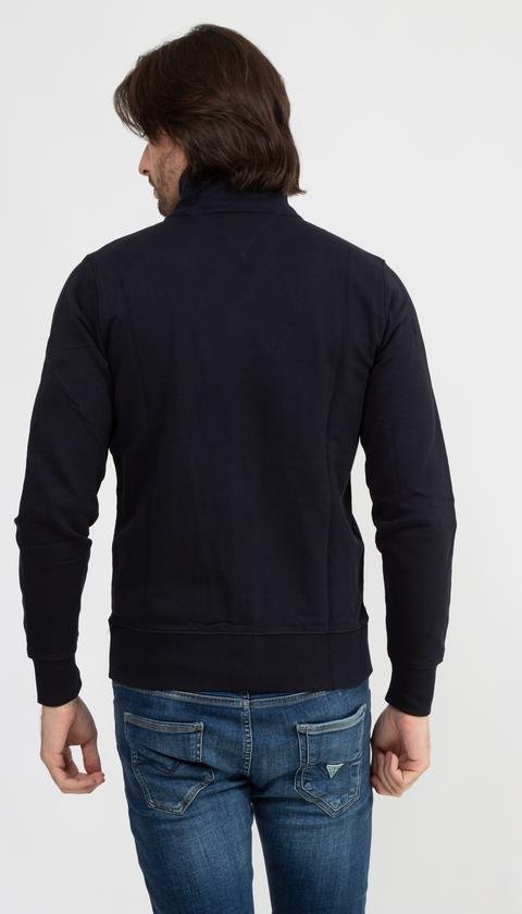  Tommy Hilfiger Global Hilfiger Zip Through Erkek Fermuarlı Sweatshirt
