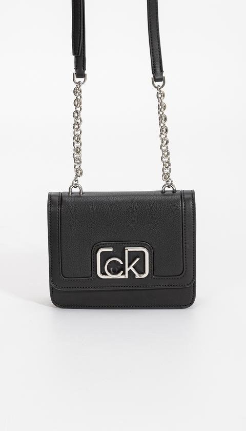  Calvin Klein Flap Shoulder Bag Sm Kadın Mini Omuz Çantası