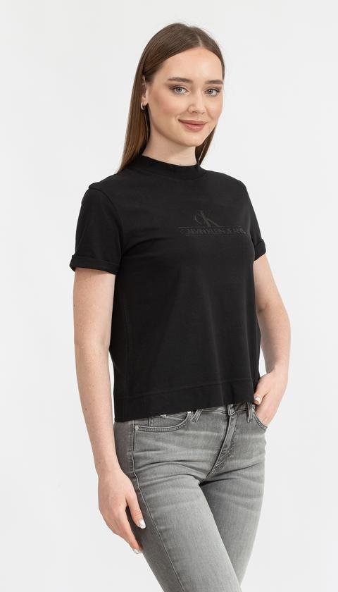  Calvin Klein Archives Eco Dye Print Tee Kadın Bisiklet Yaka T-Shirt
