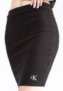  Calvin Klein Slub Rib Mini Skirt Kadın Etek