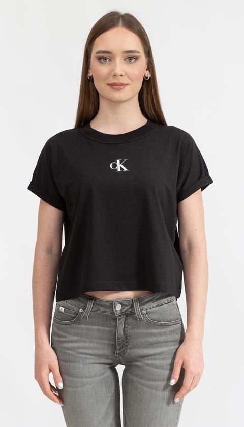  Calvin Klein Urban Logo Tee Kadın Bisiklet Yaka T-Shirt