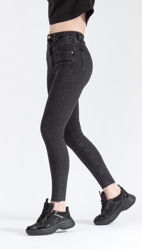  Calvin Klein High Rise Super Skinny Ankle Kadın Jean Pantolon