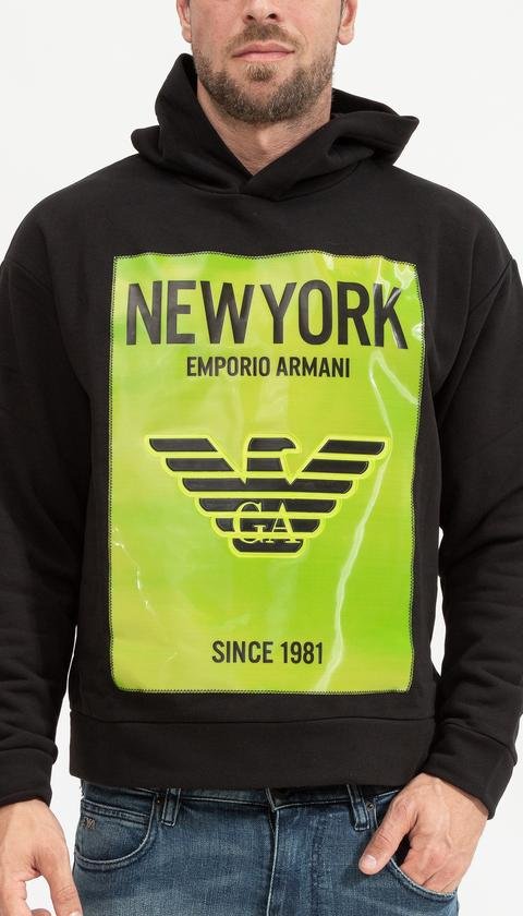  Emporio Armani Erkek Kapüşonlu Sweatshirt