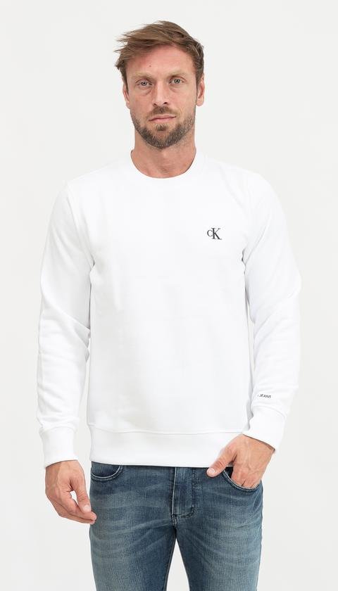  Calvin Klein Ck Essential Reg Cn Erkek Bisiklet Yaka Sweatshirt
