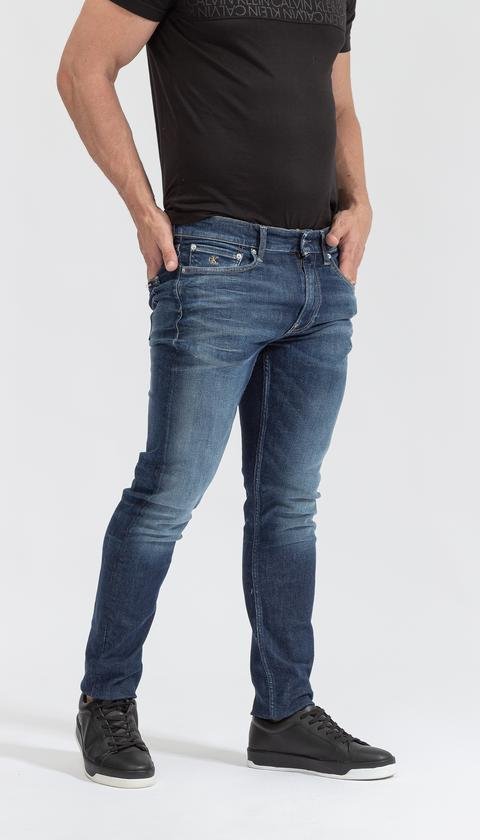  Calvin Klein Slim Taper Erkek Jean Pantolon