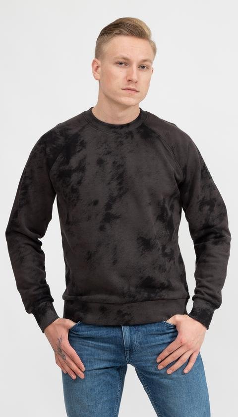  Calvin Klein Cloud Print Sweatshirt Erkek Sweatshirt