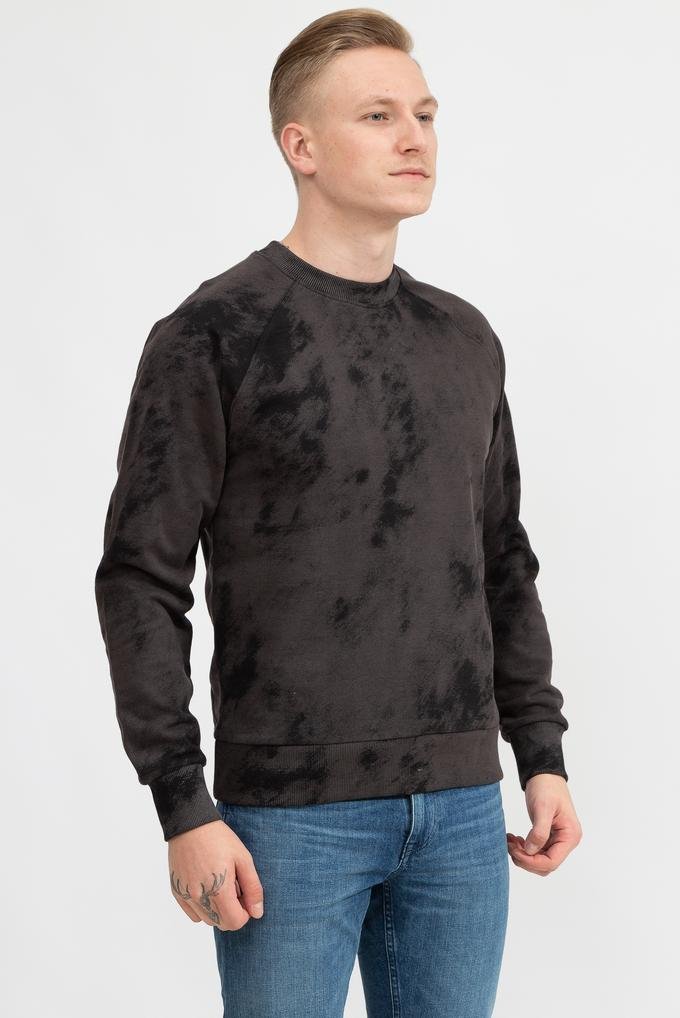  Calvin Klein Cloud Print Sweatshirt Erkek Sweatshirt