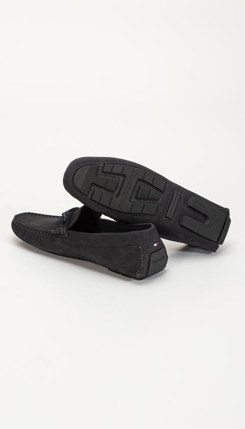  Tommy Hilfiger Iconic Hardware Leather Driver Erkek Loafer Ayakkabı