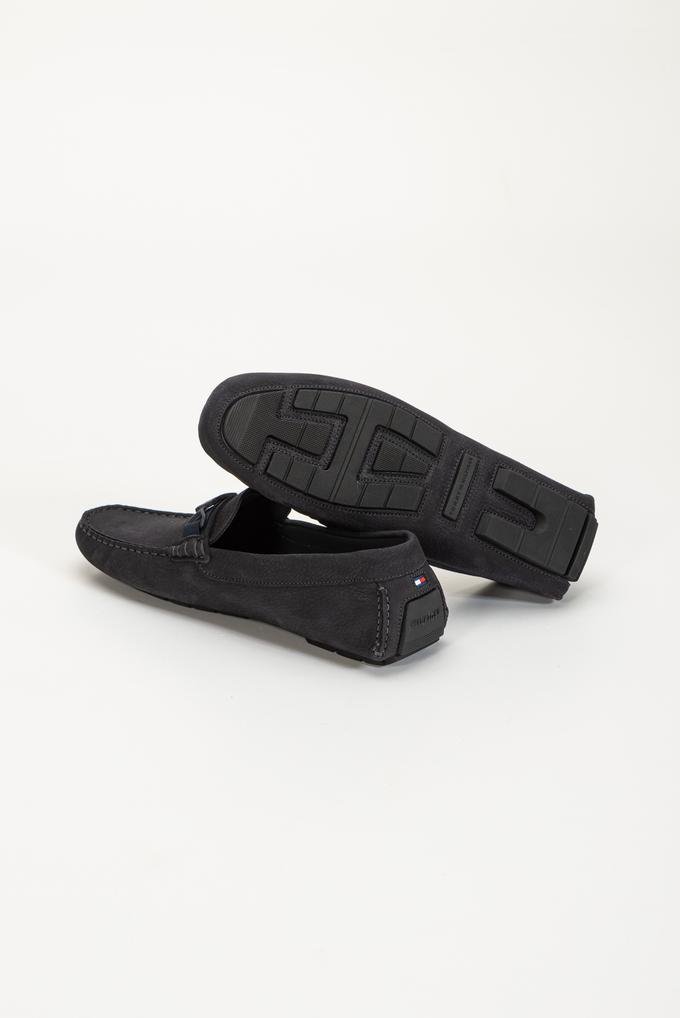  Tommy Hilfiger Iconic Hardware Leather Driver Erkek Loafer Ayakkabı