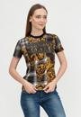  Versace Jeans Couture Kadın Bisiklet Yaka T-Shirt