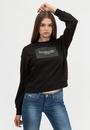  Calvin Klein Ck New York Patch Sweatshirt Kadın Bisiklet Yaka Sweatshirt