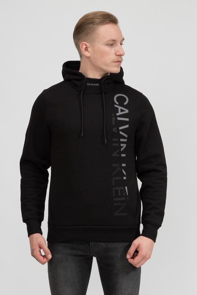  Calvin Klein Bold Logo Hoodie Erkek Kapüşonlu Sweatshirt